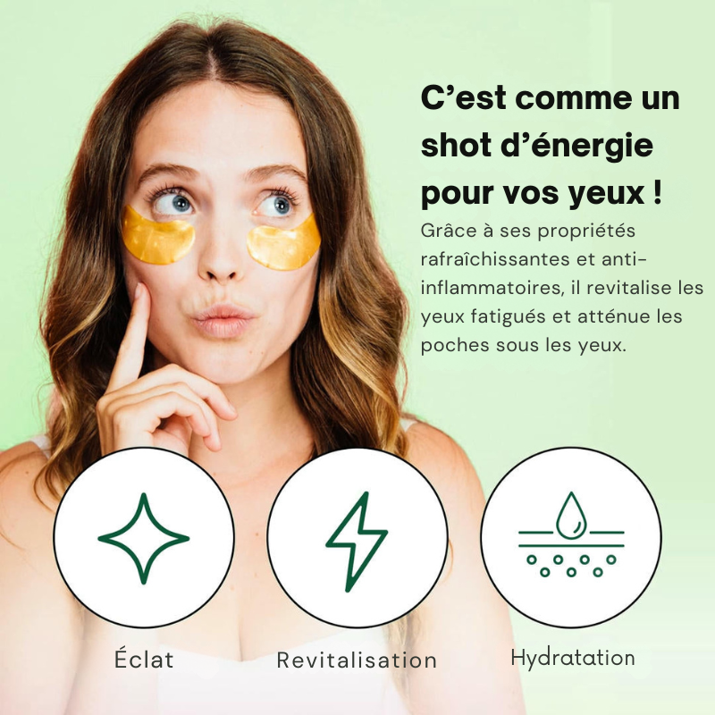 Patchs au collagène pour le contour des yeux
