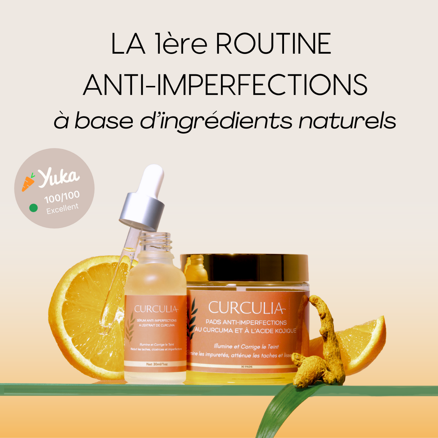 Routine Anti-Imperfections 4 en 1 - Curcula