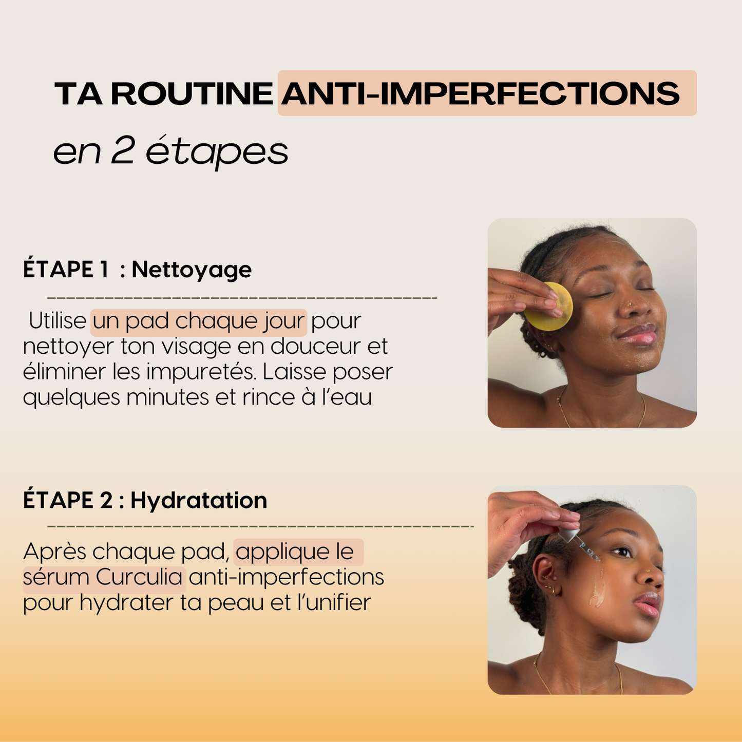 Routine Anti-Imperfections 4 en 1 - Curcula
