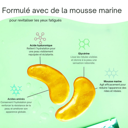 Patchs au collagène pour le contour des yeux